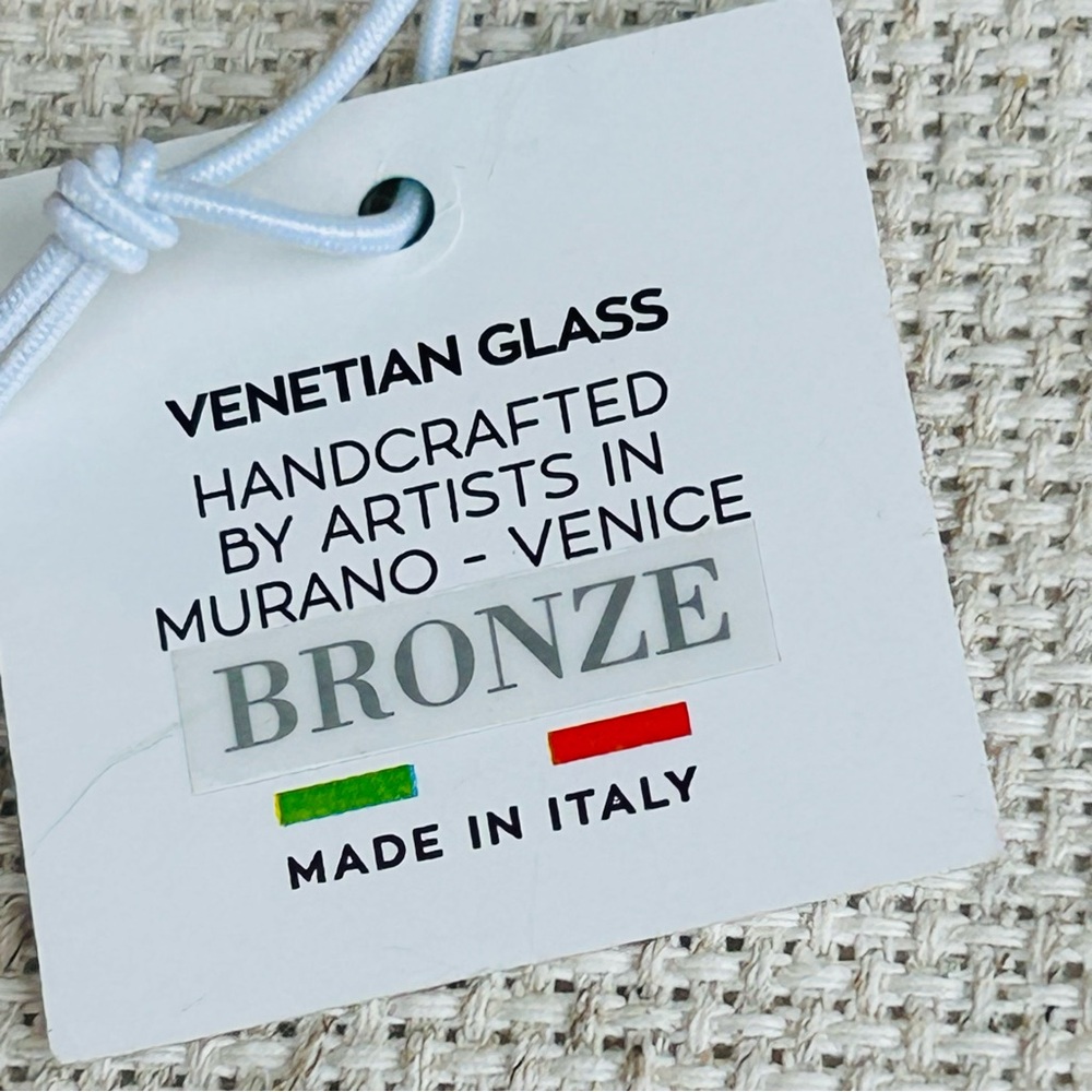 Genuine Murano glass hand crafted Italian  heart necklace . - Picture 8 of 8